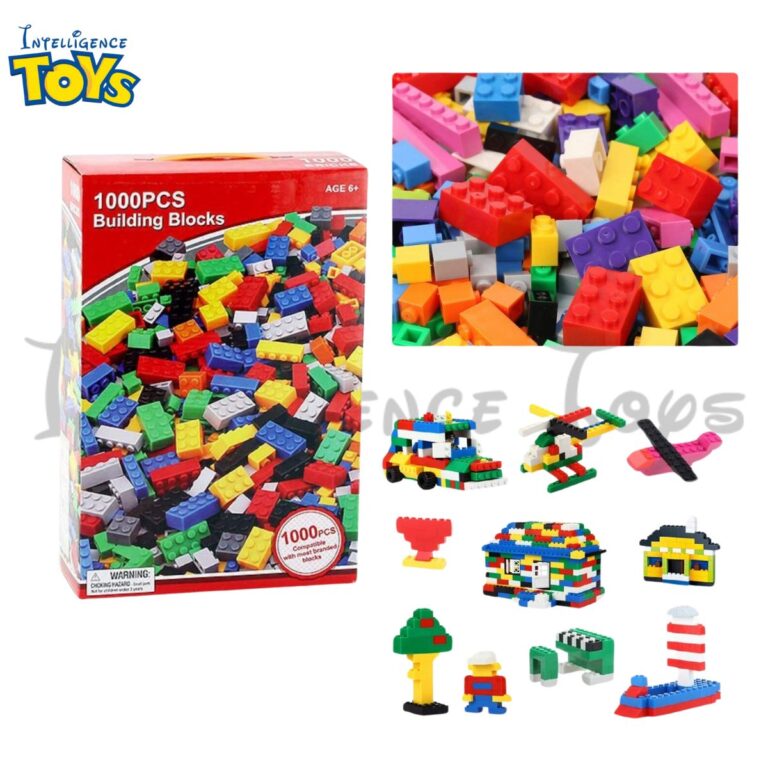 1000 Pcs Building Blocks Compatible With All Major Brands