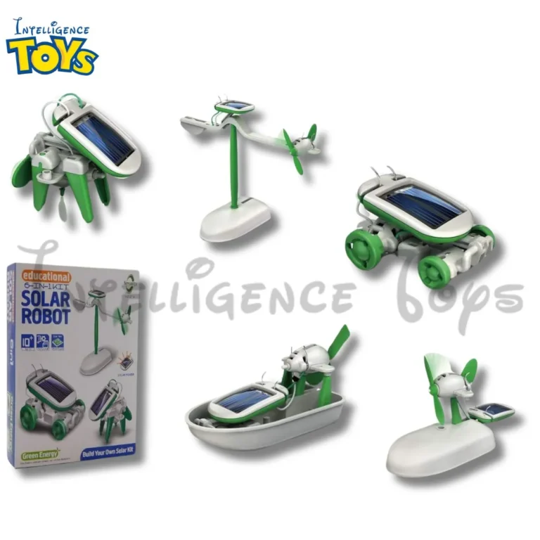 Green Energy Solar Robot 6-in-1 Educational STEM