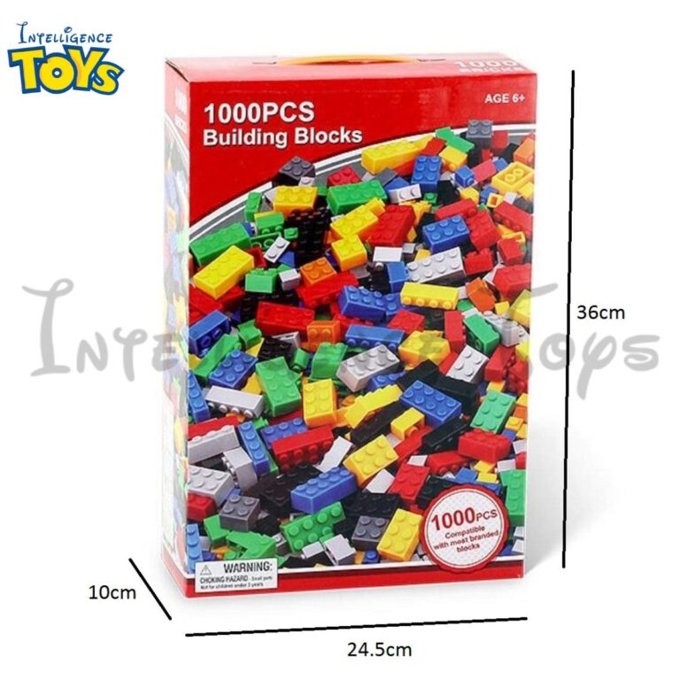 1000 Pcs Building Blocks Compatible With All Major Brands