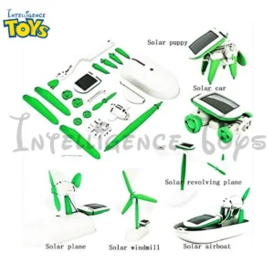 Green Energy Solar Robot 6-in-1 Educational STEM