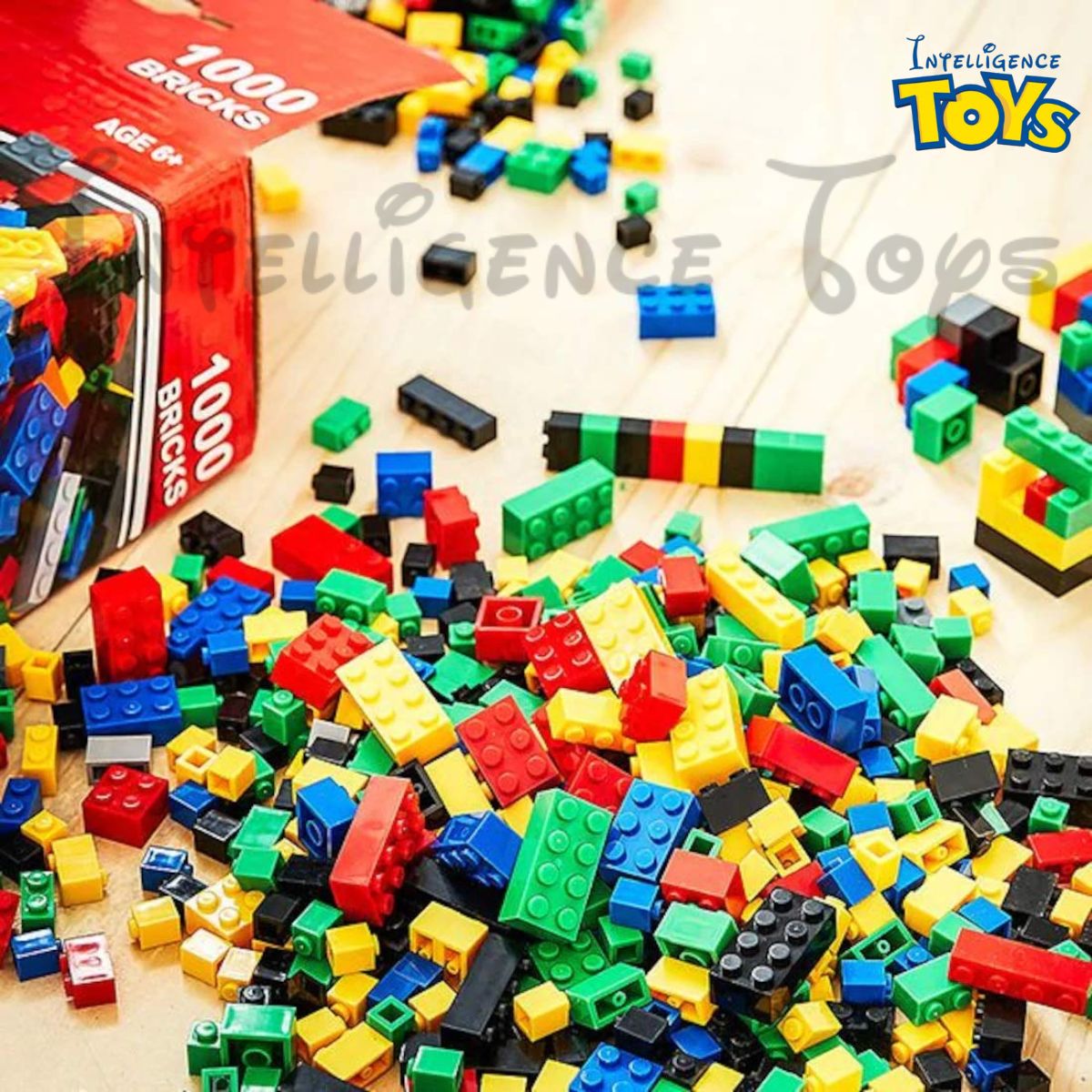 1000 Pcs Building Blocks Compatible With All Major Brands