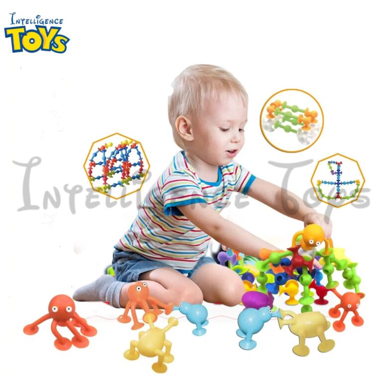 Suction Cups Sensory Construction Building Blocks – 36 pieces (3)