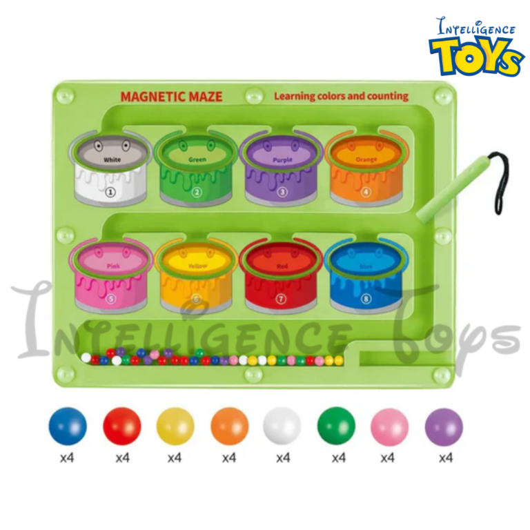 Magnetic Maze Color Sorting Board - 44A (2)