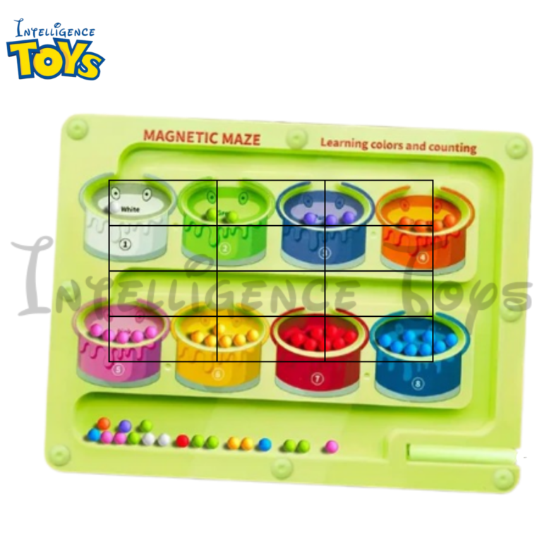 Magnetic Maze Color Sorting Board - 44A (3)