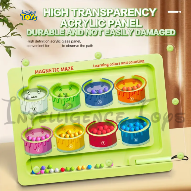 Magnetic Maze Color Sorting Board - 44A (5)