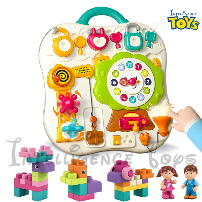 Montessori Multifunction Exploration Busy Board Learning